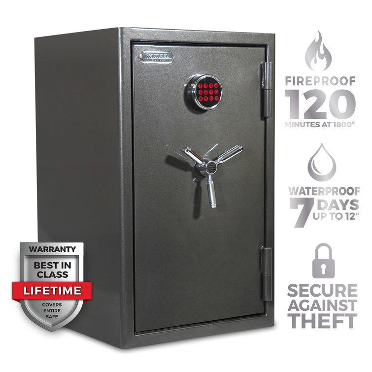 Sanctuary Platinum Fireproof and Waterproof Security Safe with